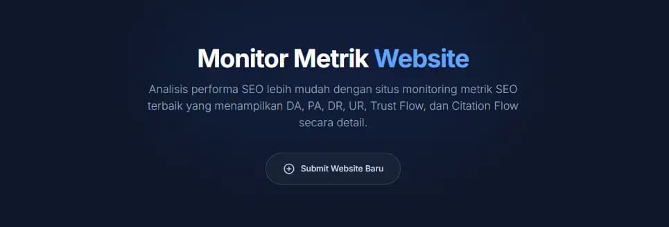 SEO Performance Monitoring Platform product preview for startup listing on Aura++