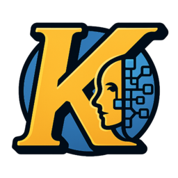 Kirkify startup logo on Aura++