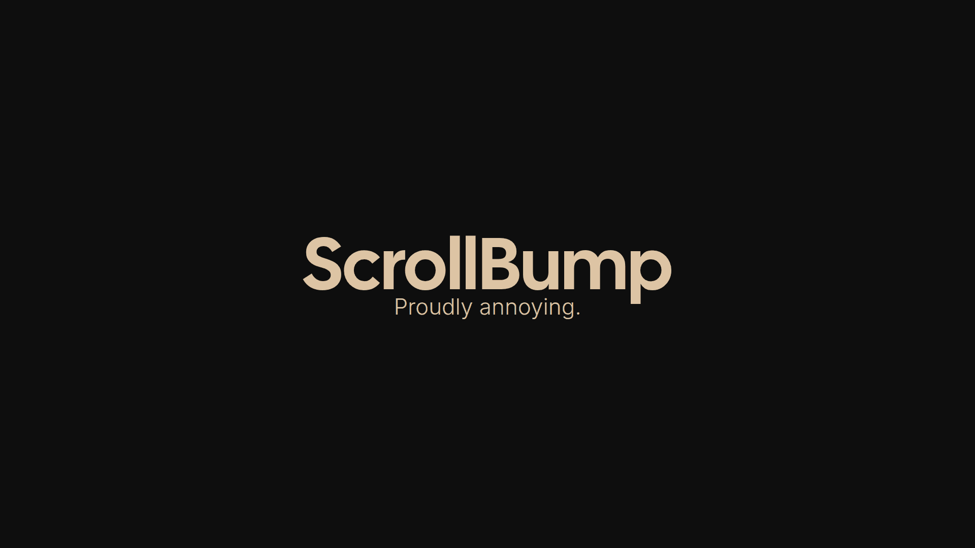 ScrollBump - Break App for Doomscrolling product preview for startup listing on Aura++