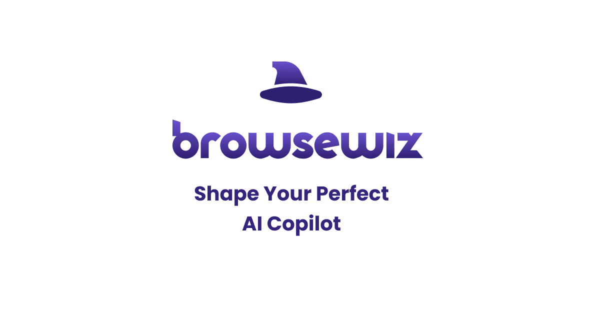 BrowseWiz: Custom AI Browser Assistant product preview for startup listing on Aura++