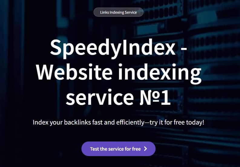 SpeedyIndex product preview for startup listing on Aura++