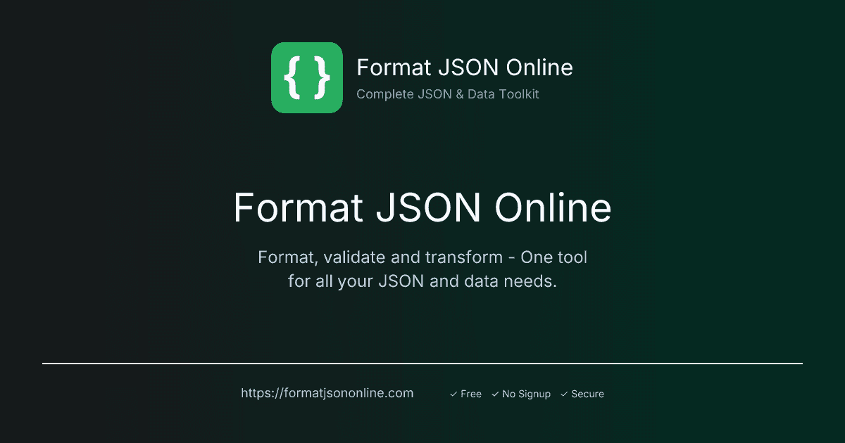JSON Tools Suite product preview for startup listing on Aura++