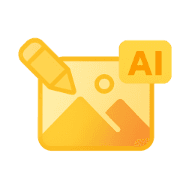 Nano Banana AI Image Editor & Generator startup logo on Aura++