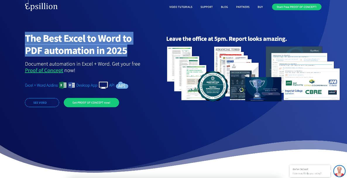Epsillion product preview for startup listing on Aura++