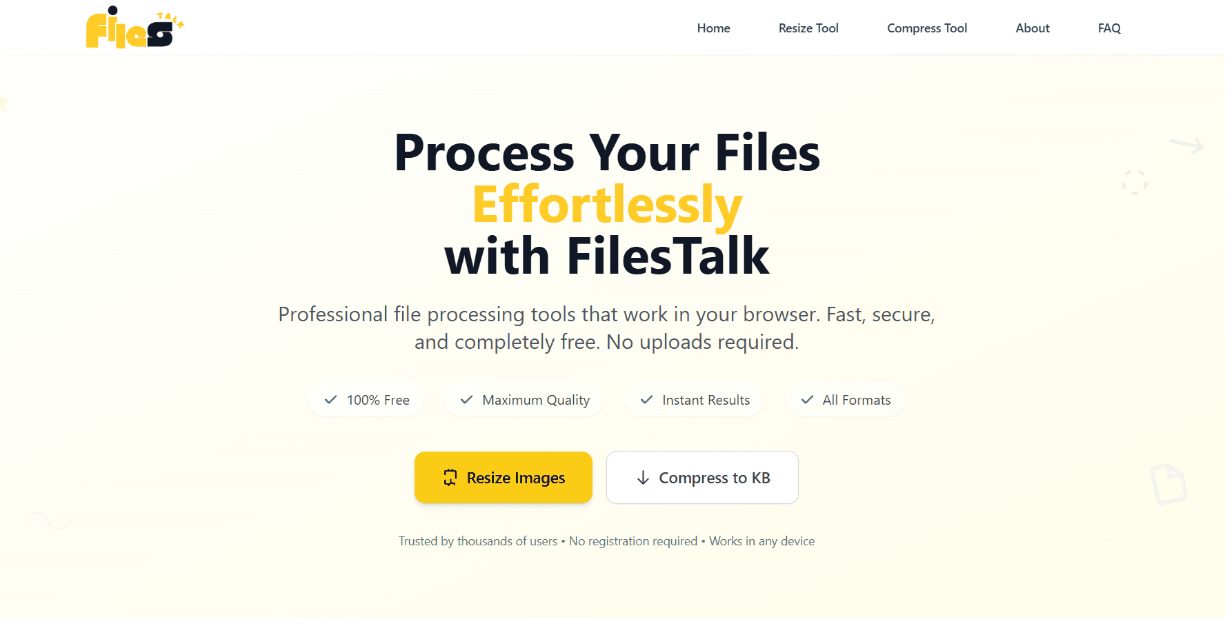 FilesTalk product preview for startup listing on Aura++