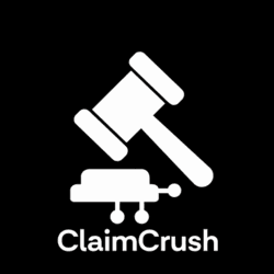 ClaimCrush startup logo on Aura++