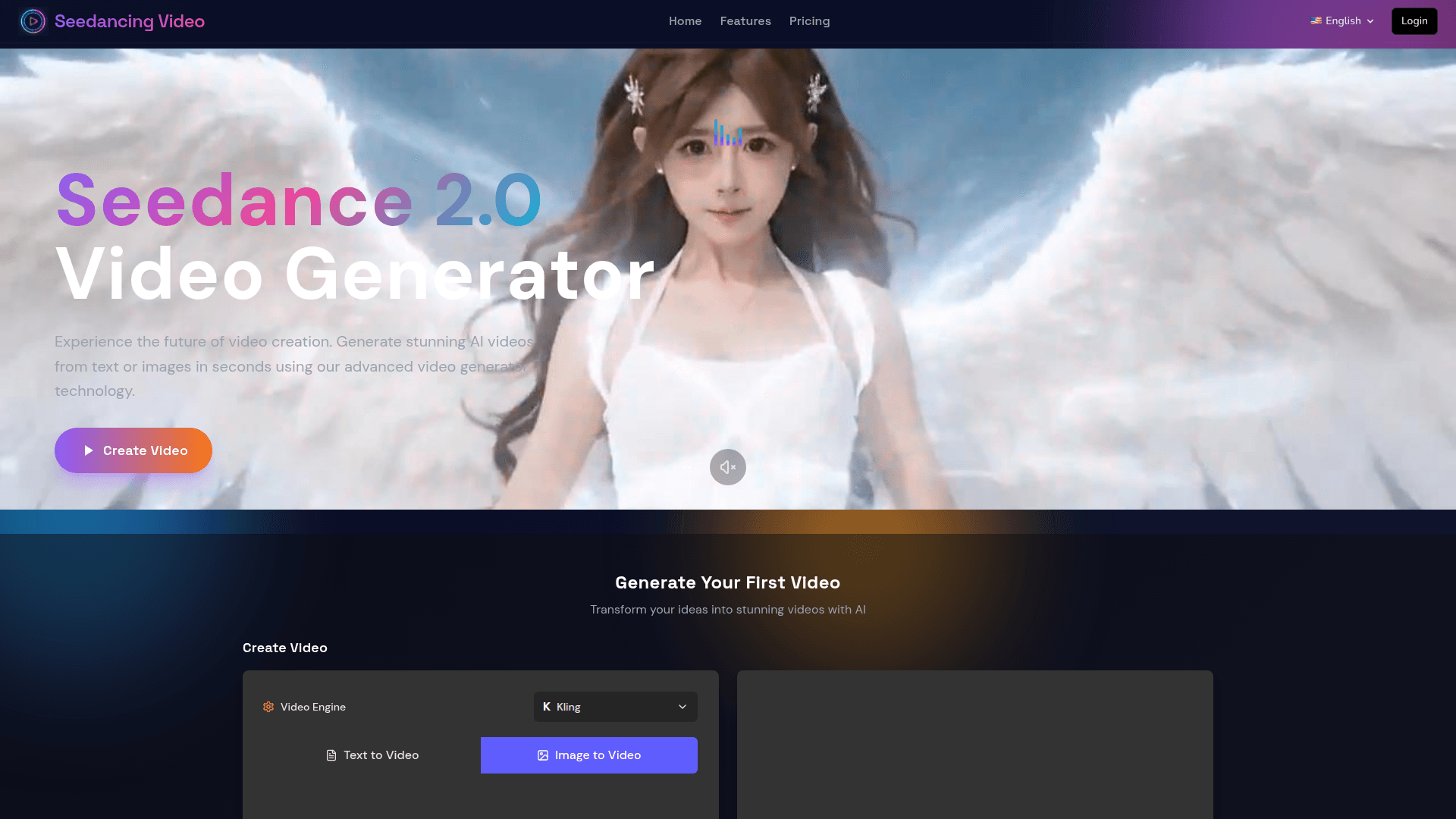 Seedance 2.0 AI Video Generator product preview for startup listing on Aura++