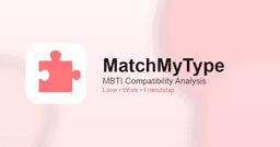 Compatibility Analyzer for MBTI & Zodiac startup logo on Aura++