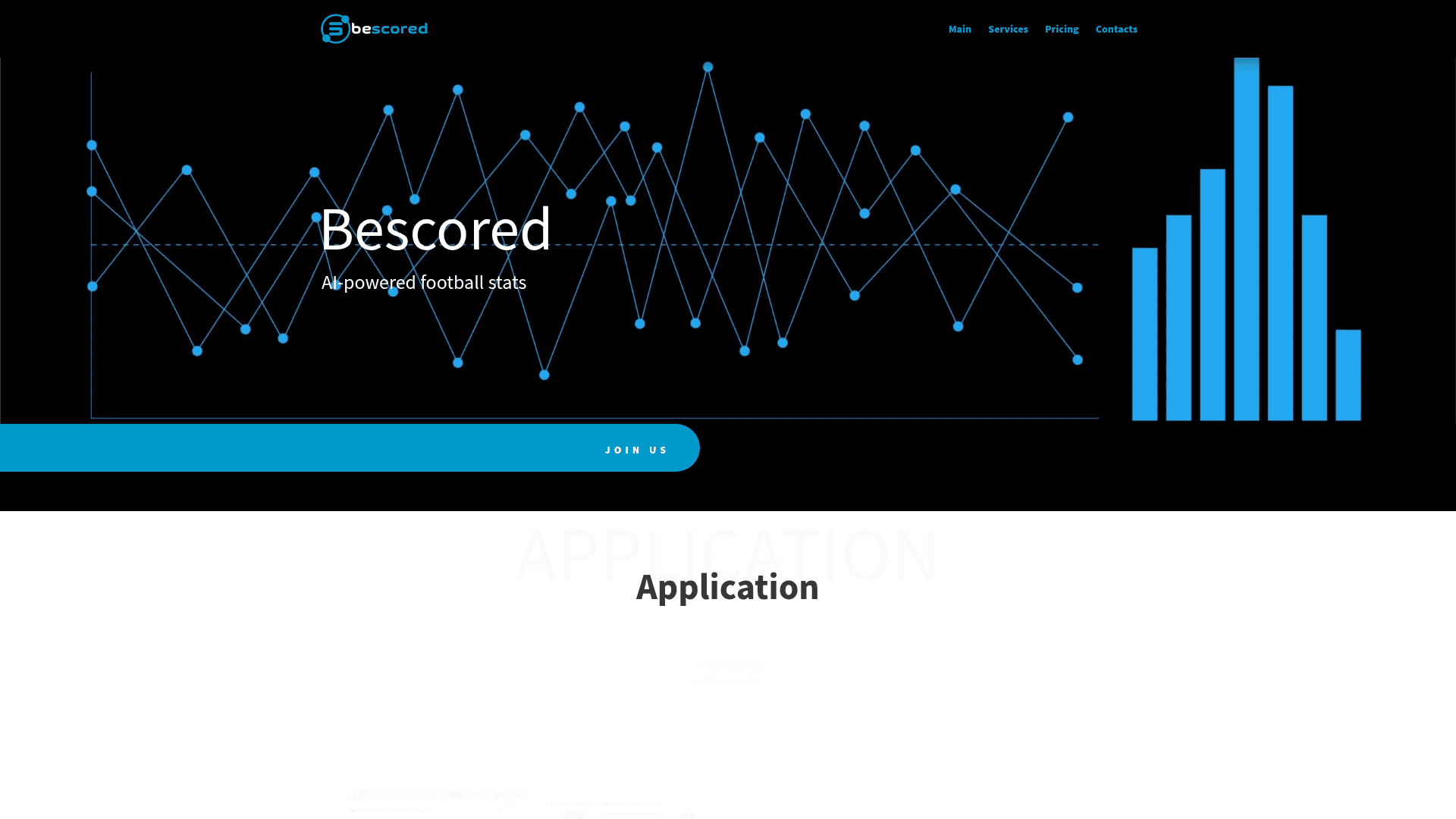 Bescored - AI Football Stats And Analytics Platform product preview for startup listing on Aura++