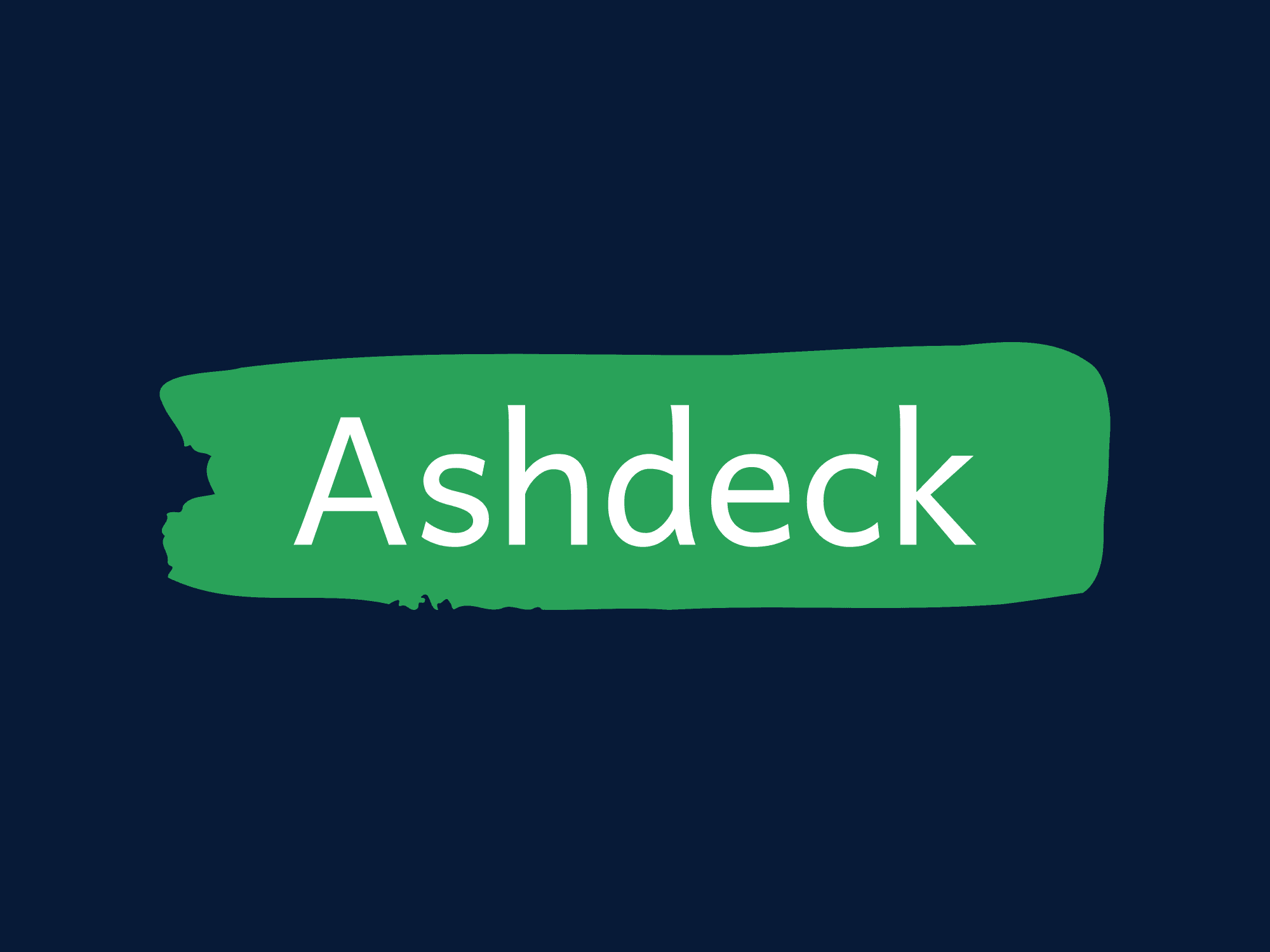 Ashdeck - Focus & Goal Tracking Tool