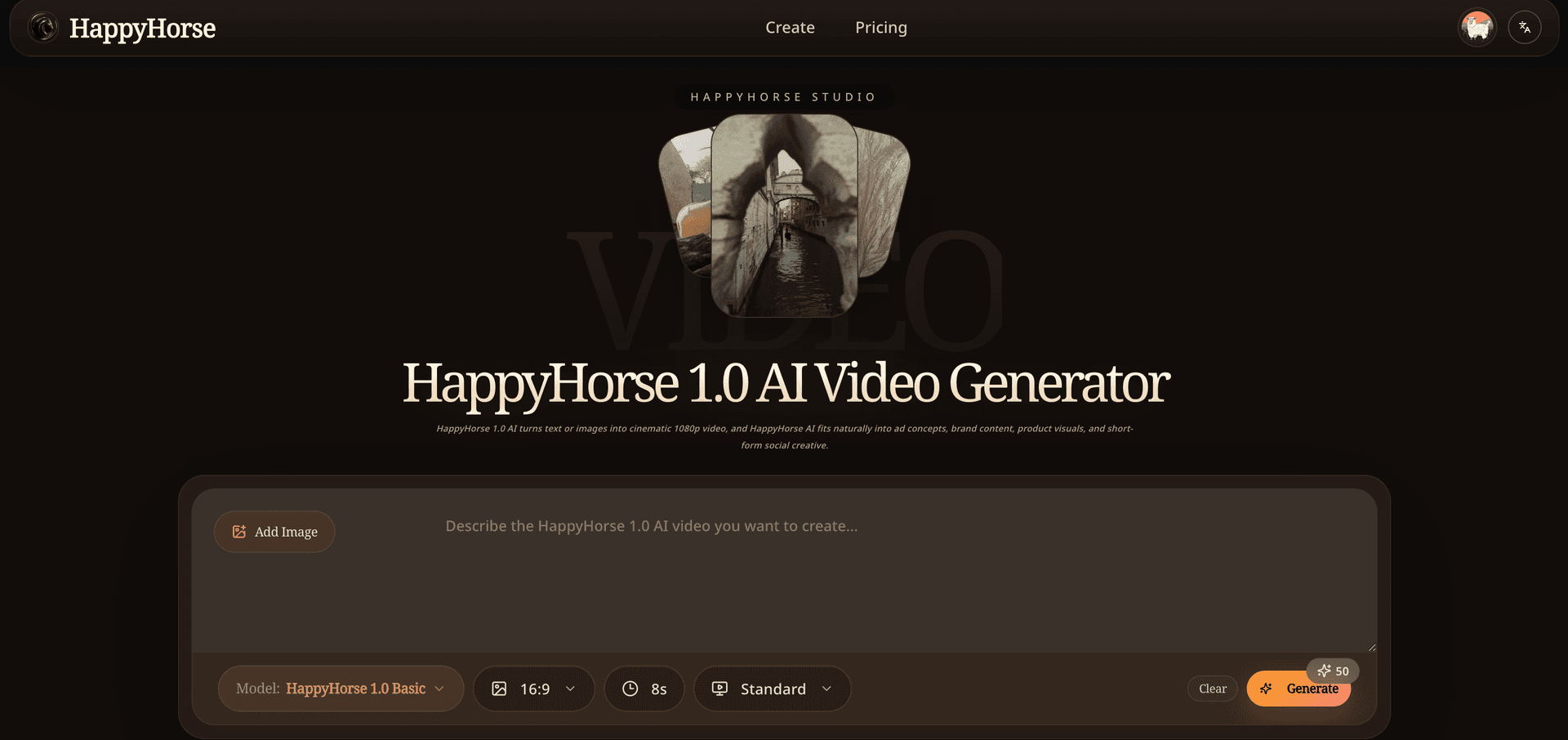 HappyHorse AI product preview for startup listing on Aura++
