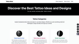 Tattoo Ideas startup logo on Aura++