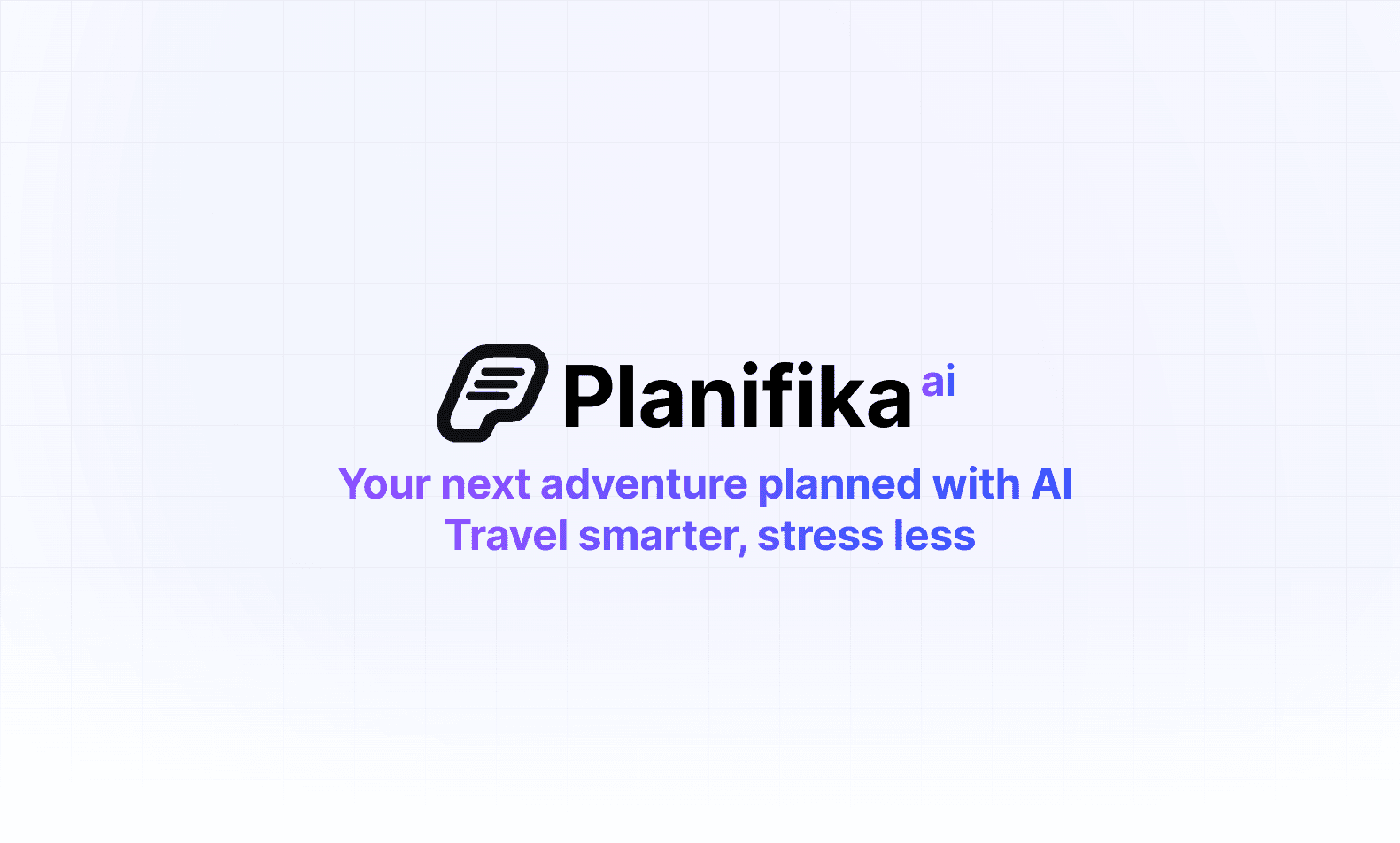 Planifika AI Travel Planner product preview for startup listing on Aura++