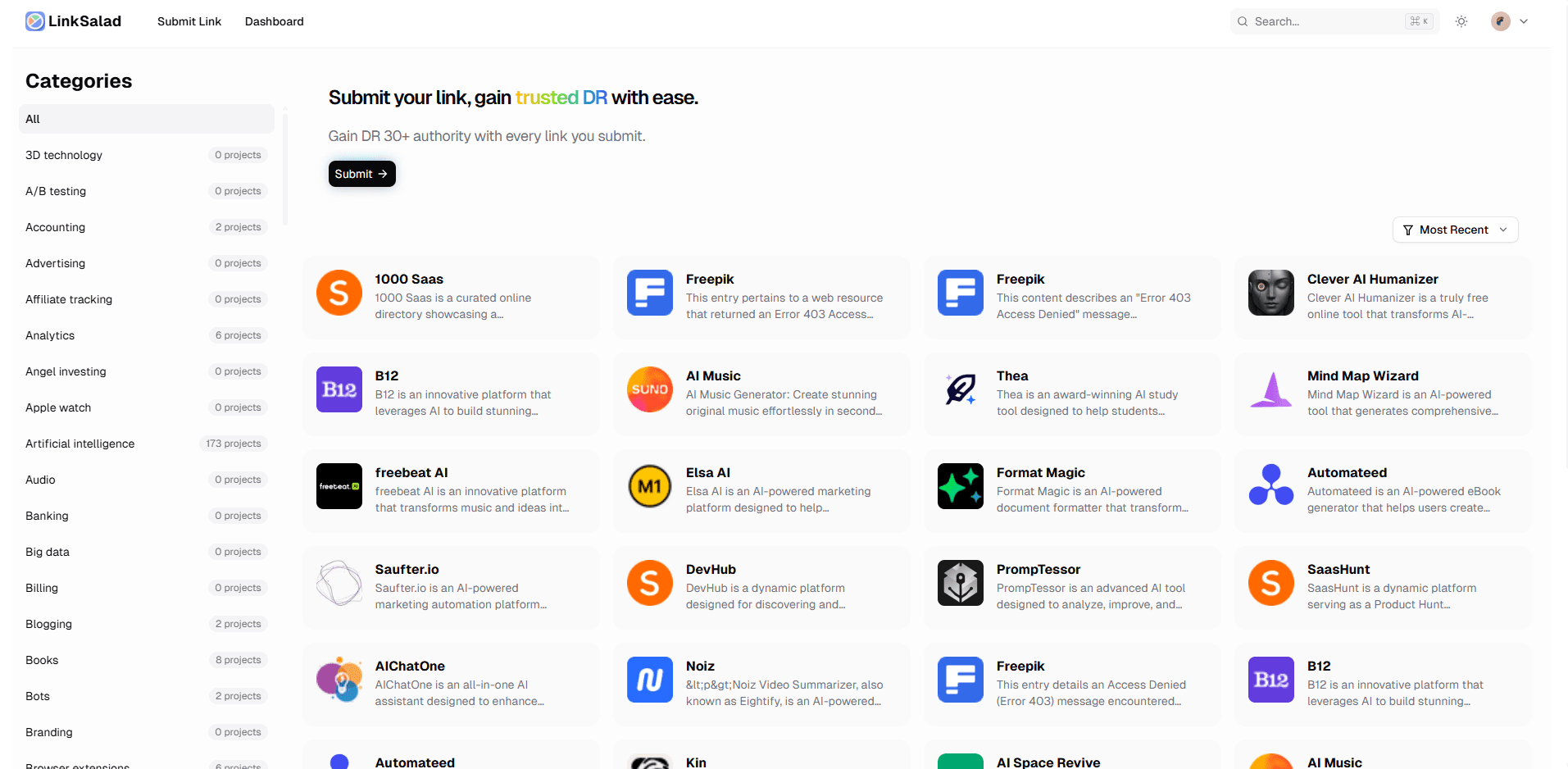 ShipThing AI SaaS Boilerplate product preview for startup listing on Aura++
