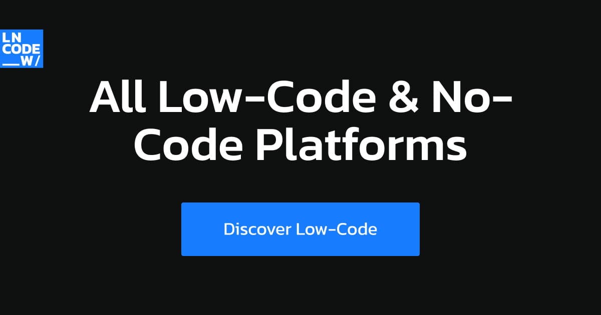 Low Code & No Code Platforms Directory product preview for startup listing on Aura++