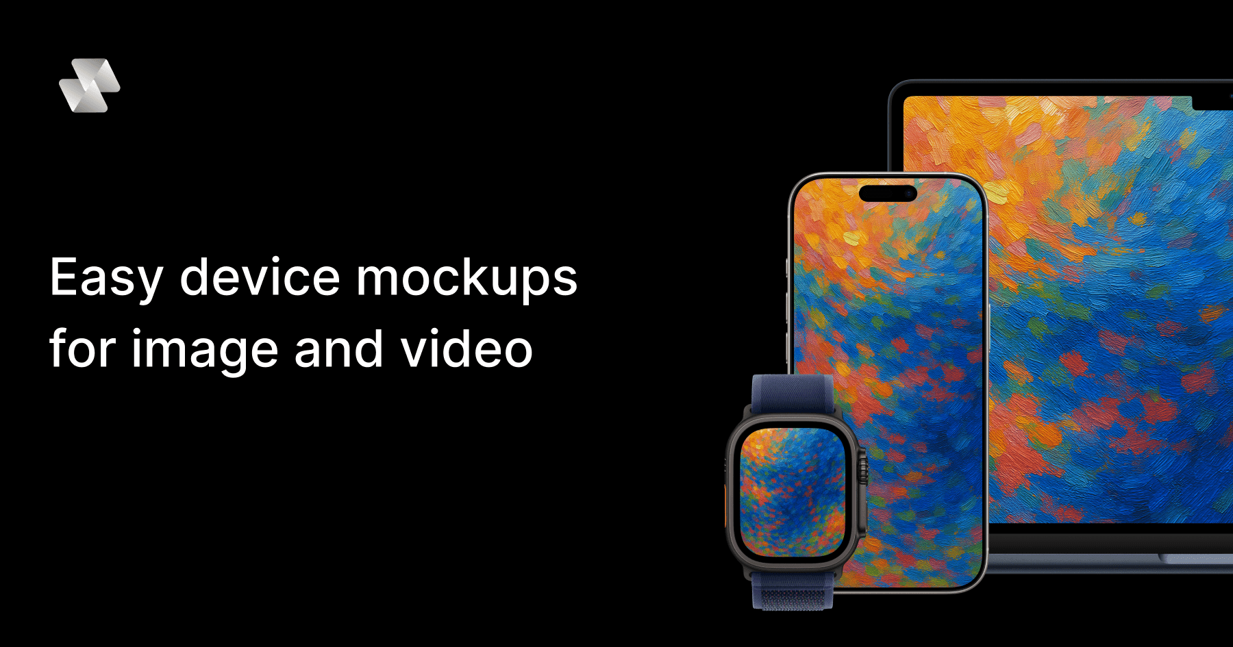 Mock Magic - Video and image device mockup generator product preview for startup listing on Aura++