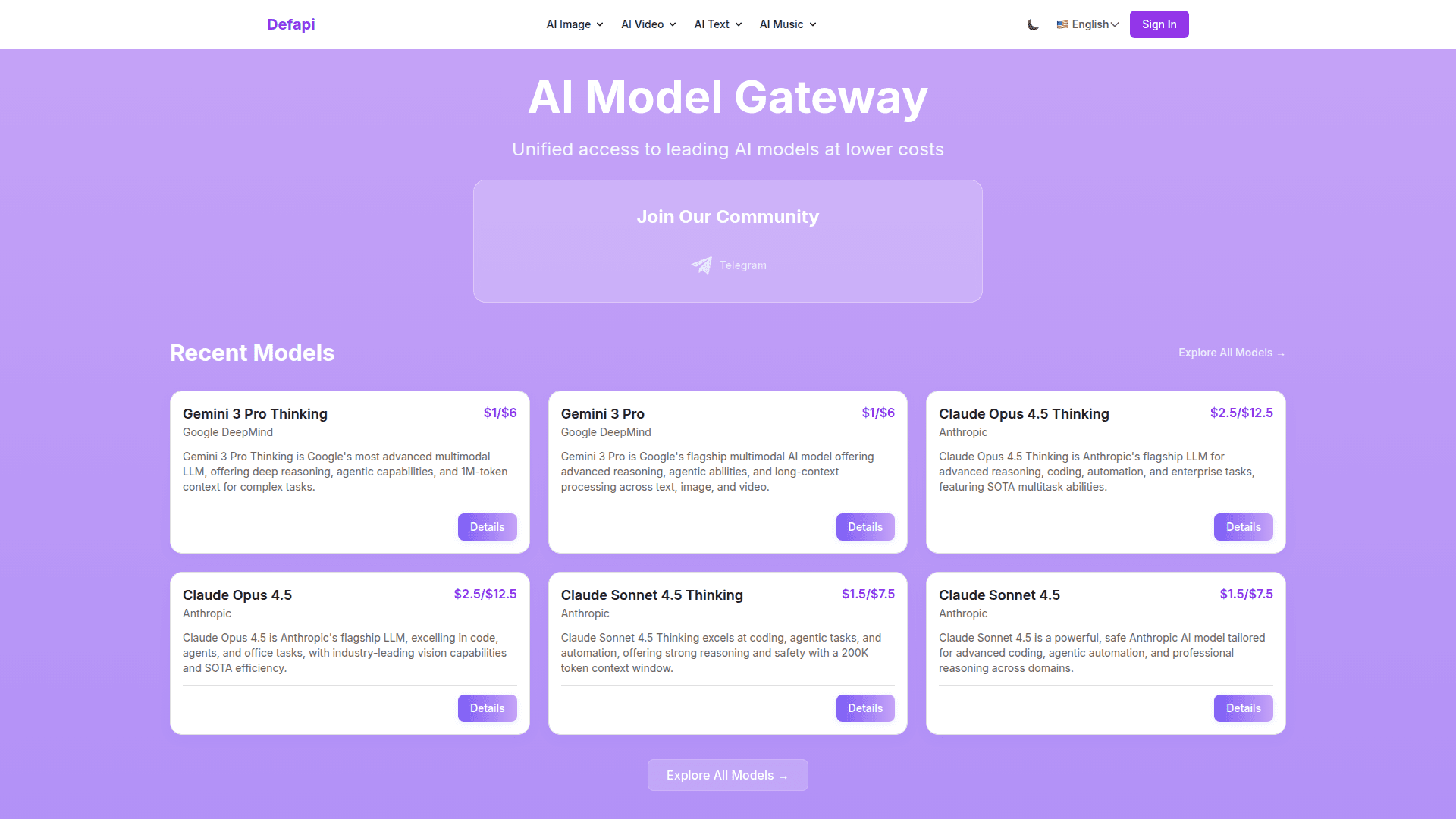 Defapi AI Model Gateway logo