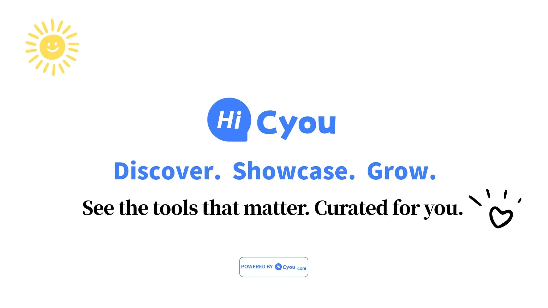 HiCyou product preview for startup listing on Aura++