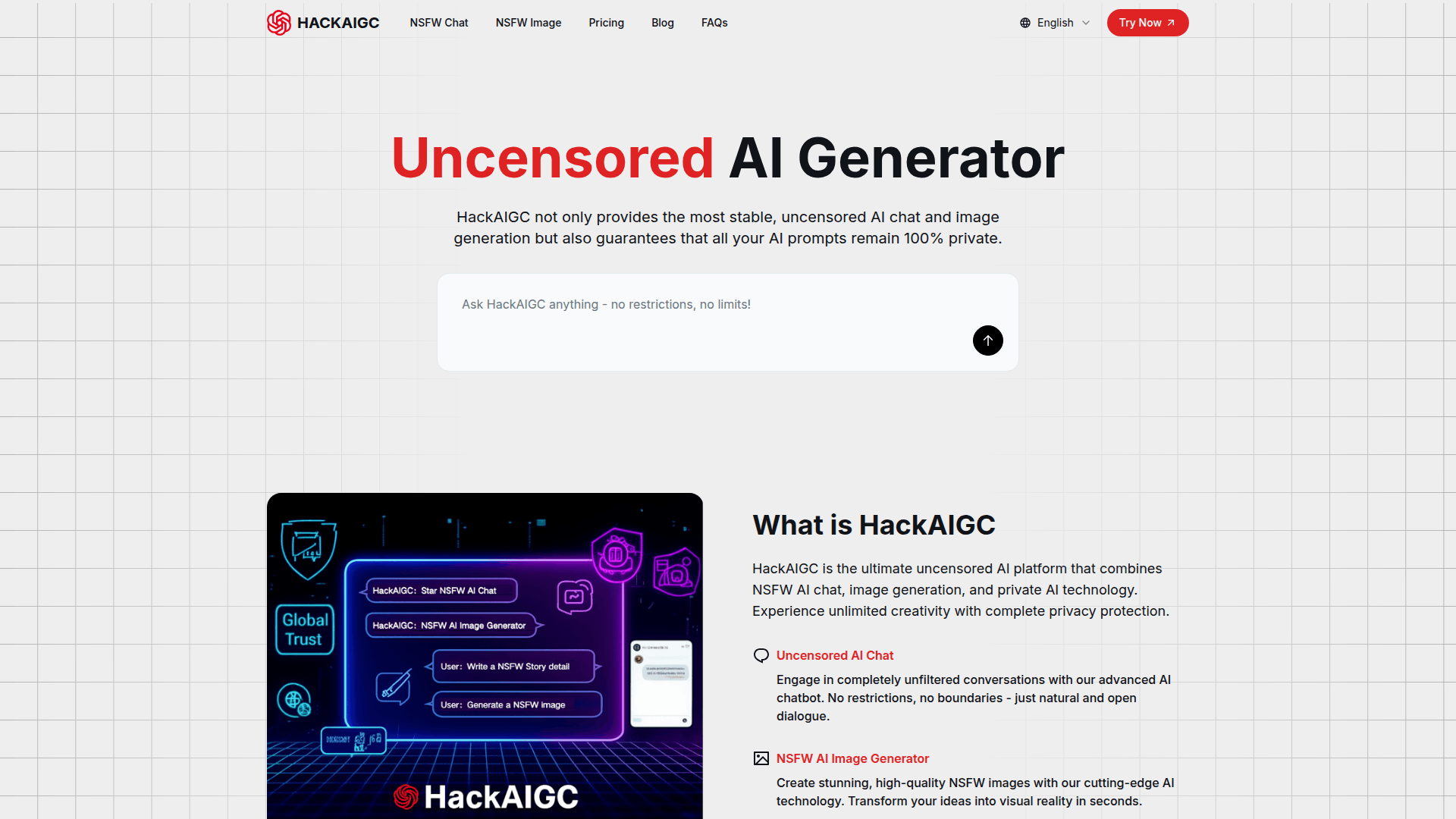 HackAIGC product preview for startup listing on Aura++