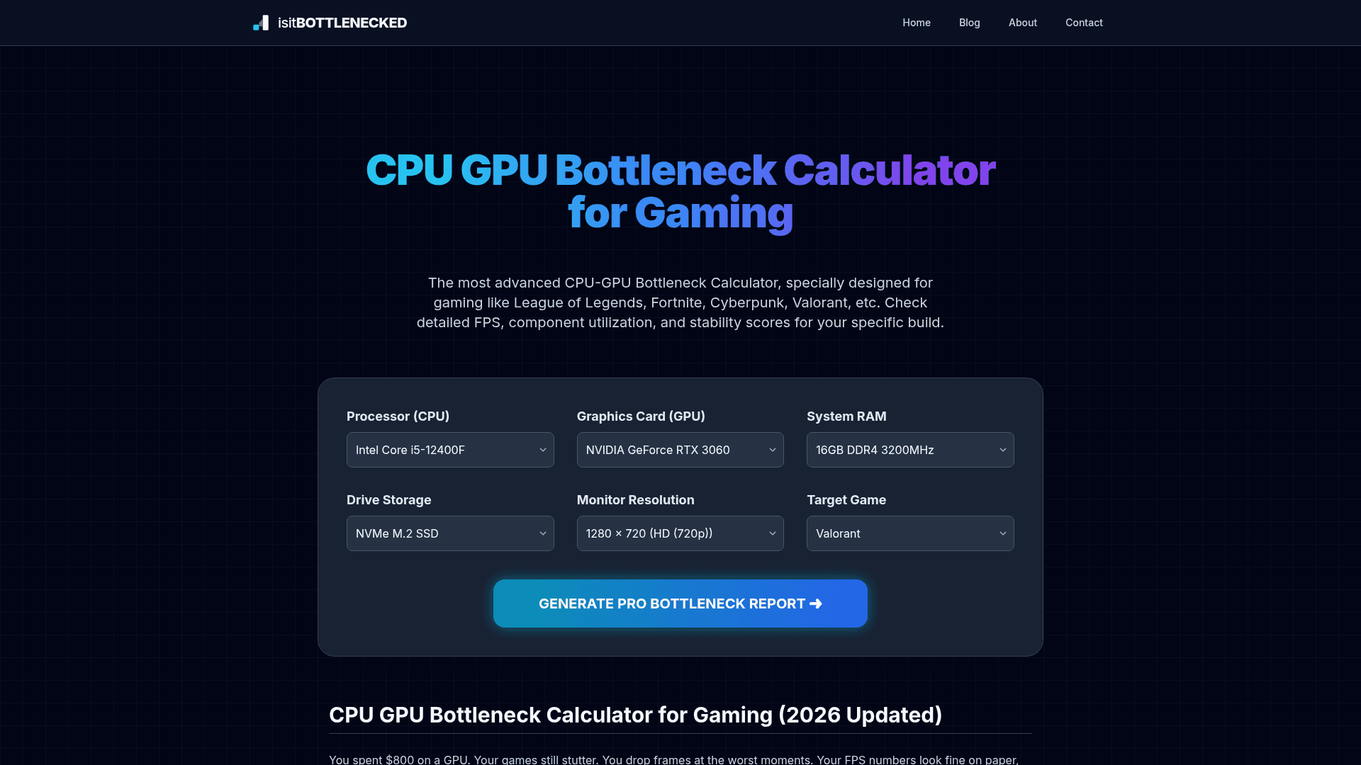 CPU-GPU Bottleneck Analyzer product preview for startup listing on Aura++