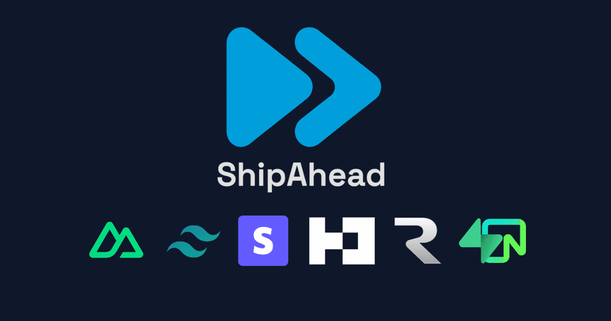 ShipAhead: Rapid Nuxt SaaS Boilerplate product preview for startup listing on Aura++