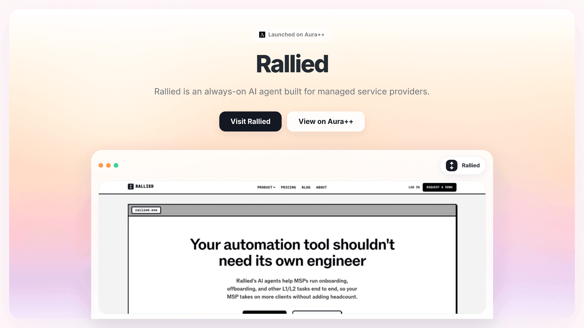 Streamline MSP Workflows: How Rallied Resolves Routine Tickets