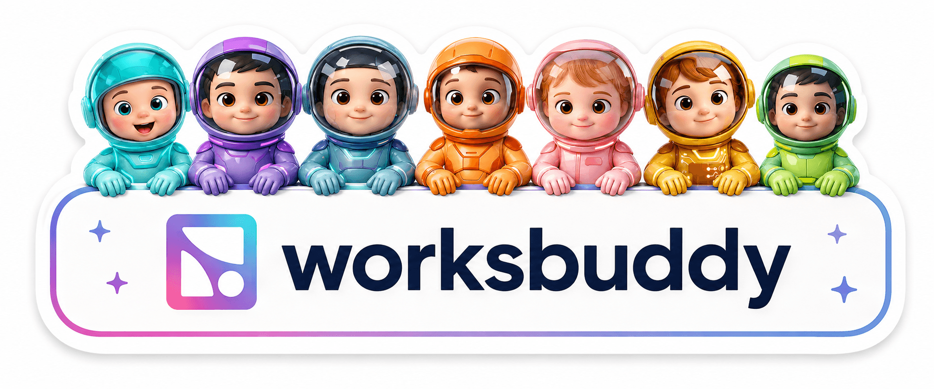 Worksbuddy product preview for startup listing on Aura++