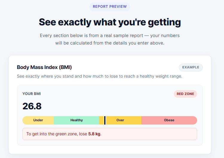 StepKcal product preview for startup listing on Aura++