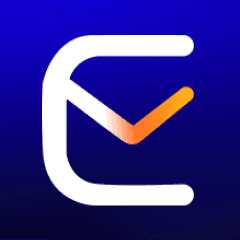 E-Warmup startup logo on Aura++