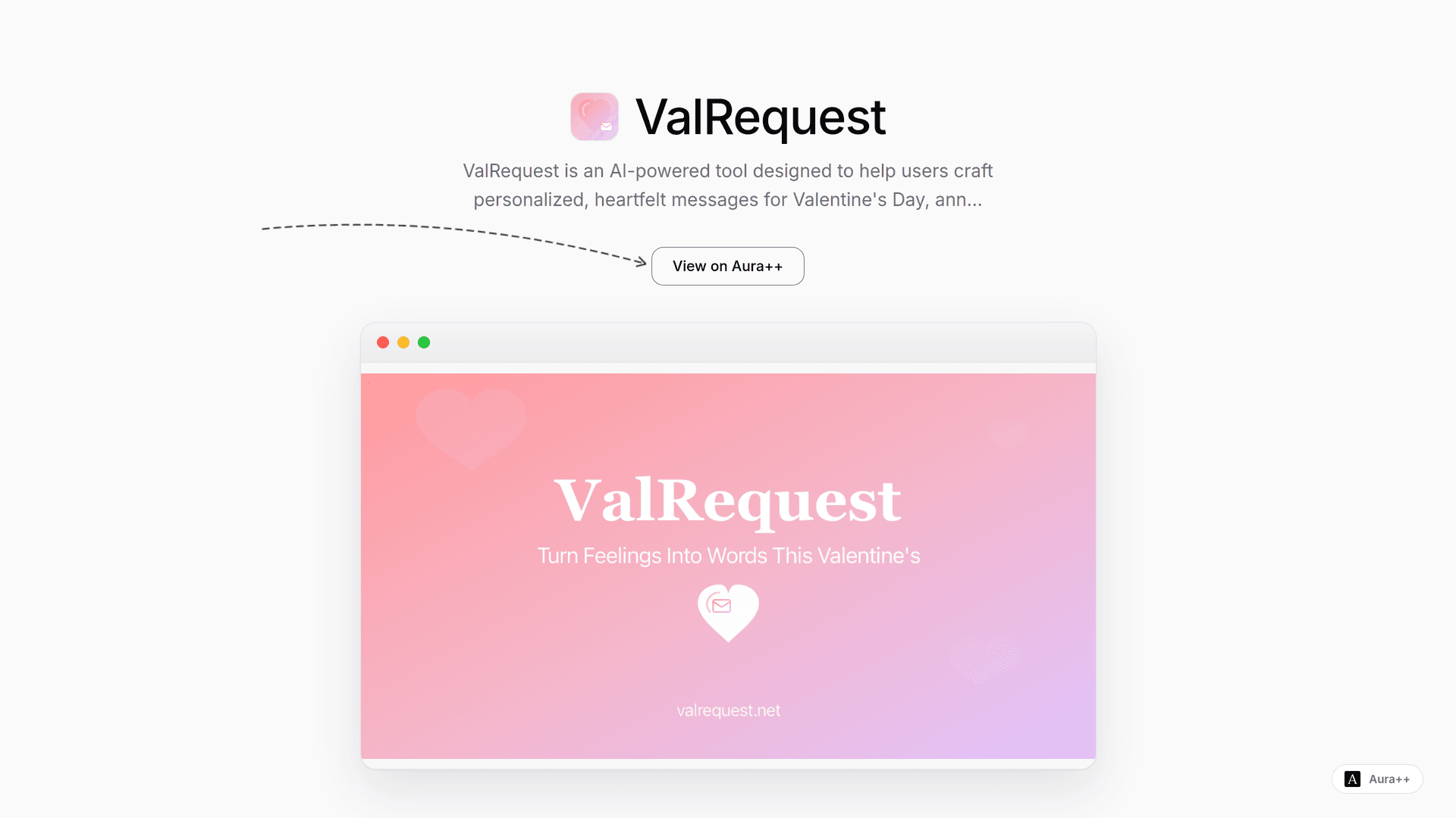 ValRequest launch story featured image on Aura++