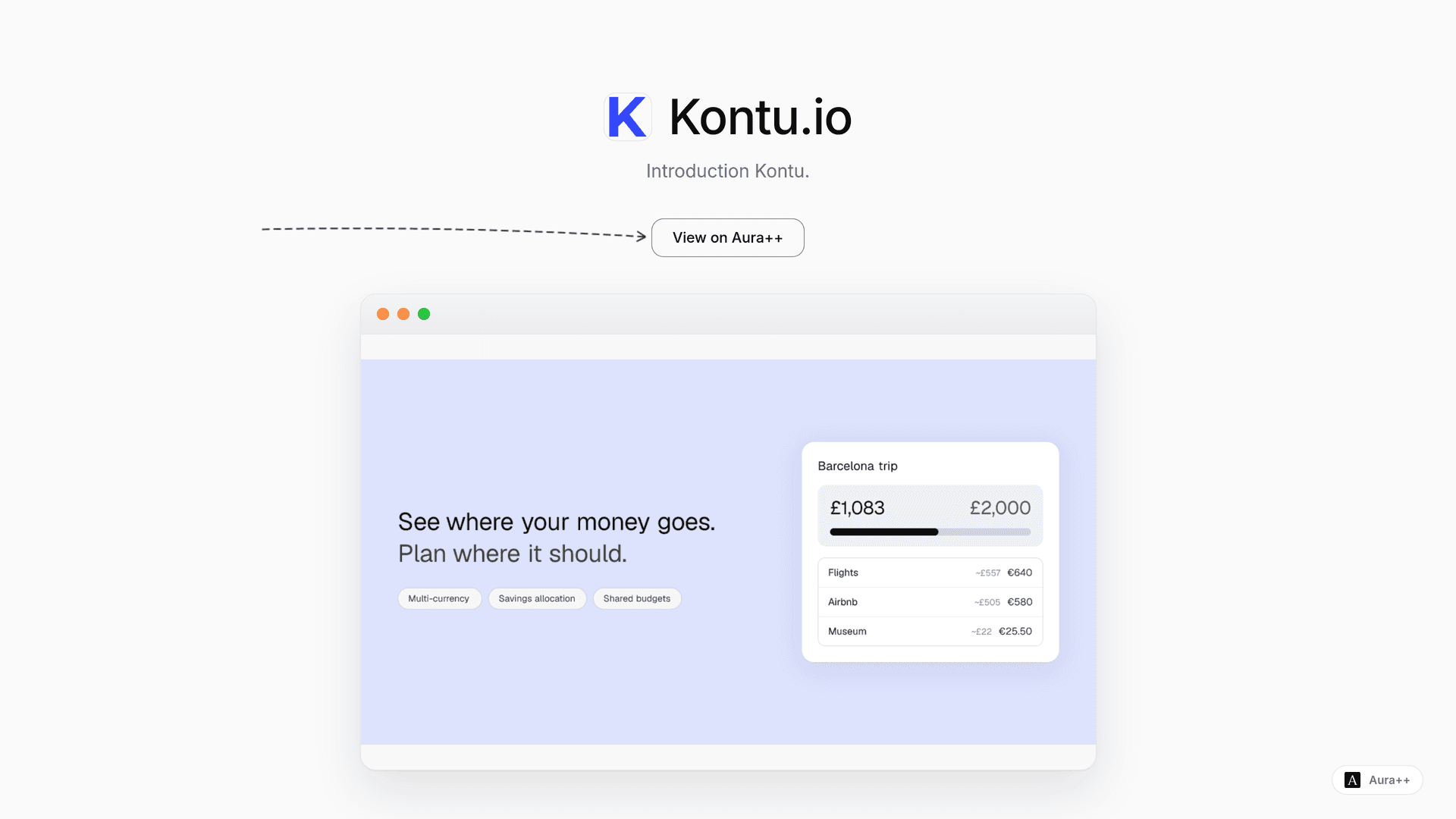 Master Multi-Currency Budgeting with Kontu.io's Intuitive Tools