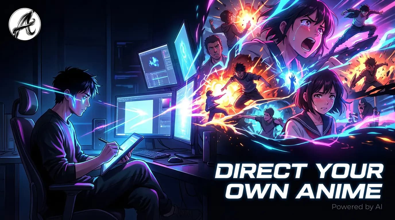 Aniv | AI Short Drama Generator product preview for startup listing on Aura++