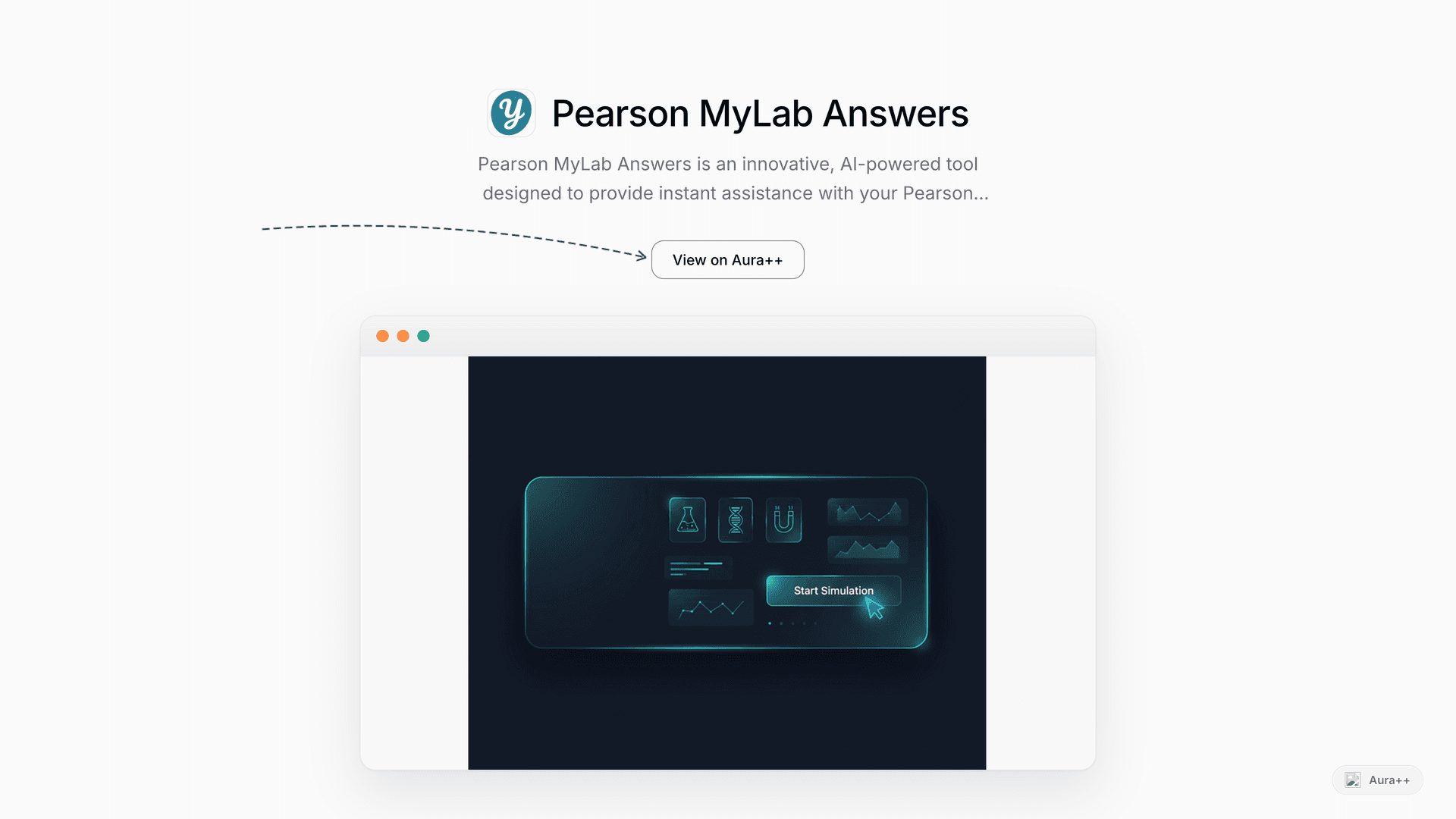 Pearson MyLab Answers launch story featured image on Aura++
