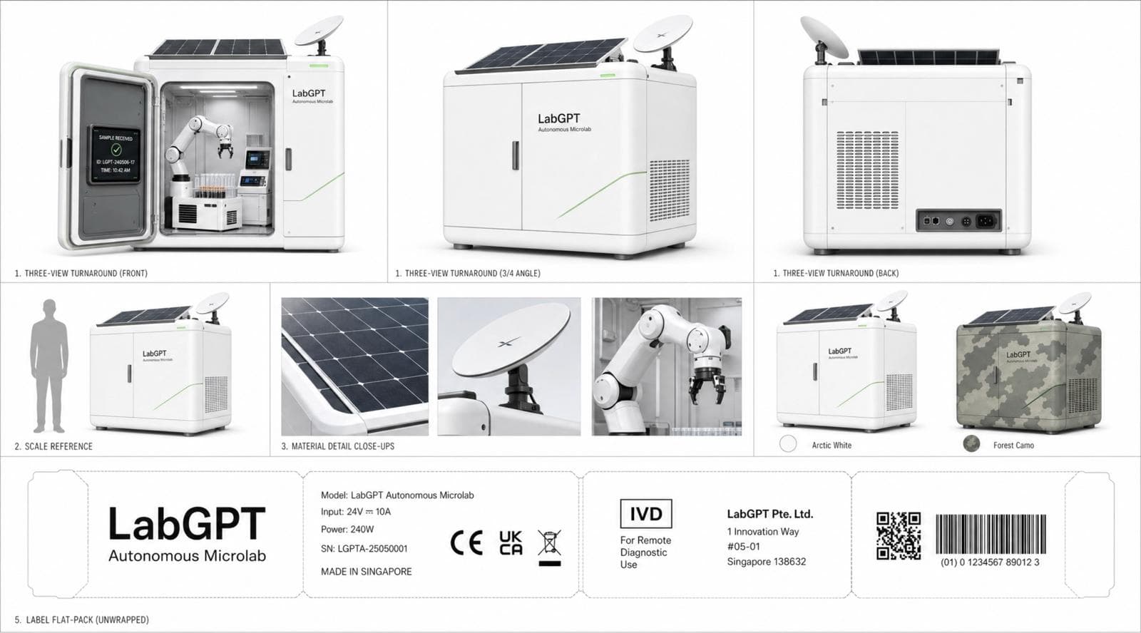 LabGPT product preview for startup listing on Aura++