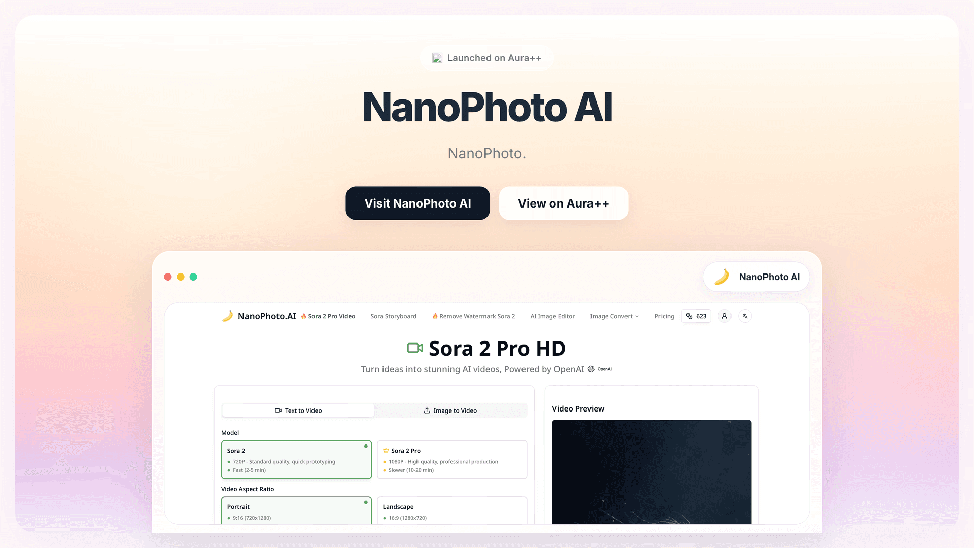 NanoPhoto AI  launch story featured image on Aura++