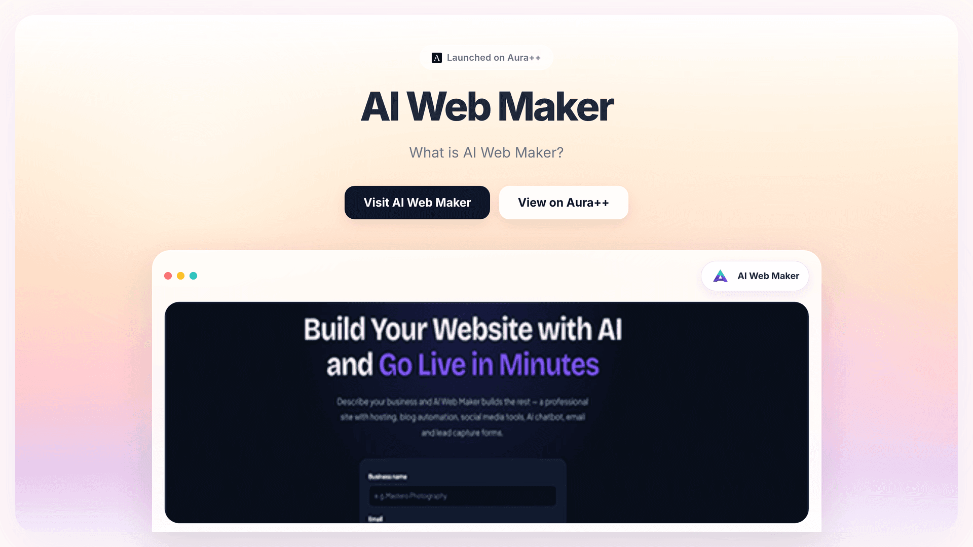Simplify Website Creation with AI Web Maker's No-Code Tools