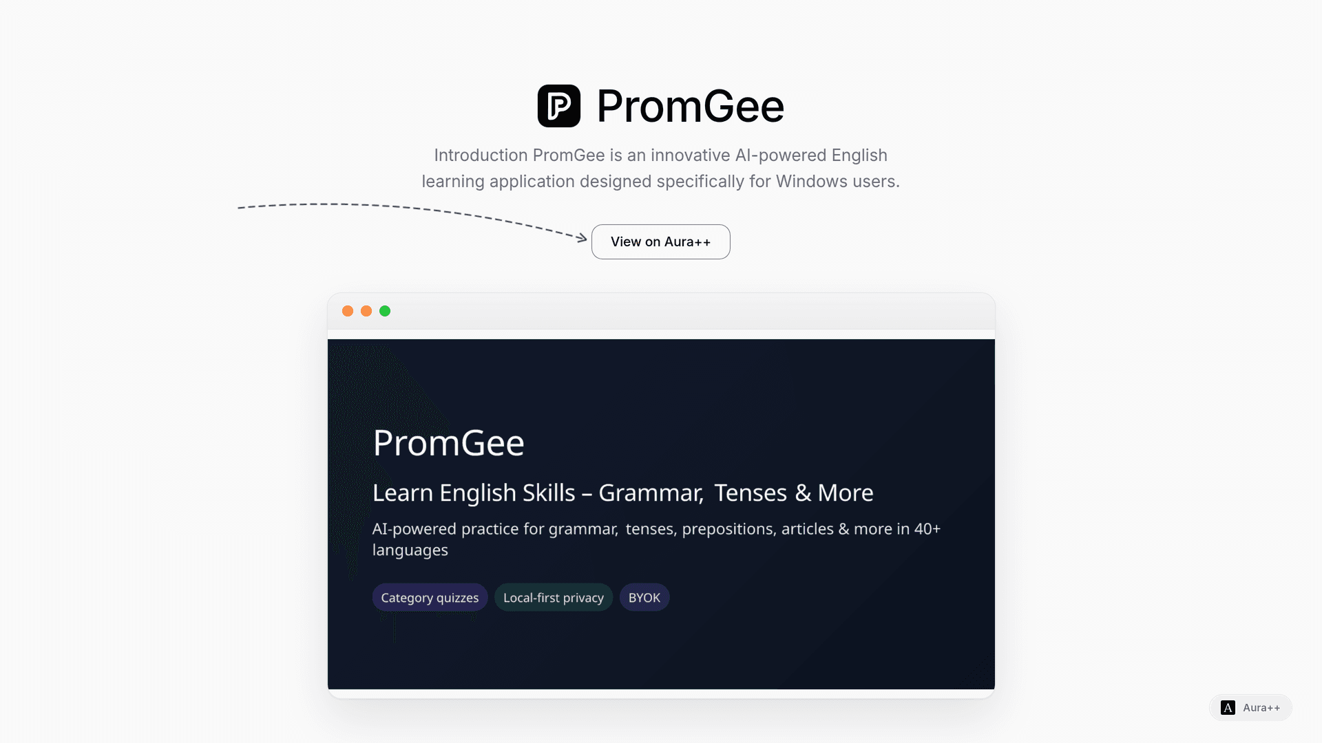Boost English Skills with PromGee's AI-Powered Windows App