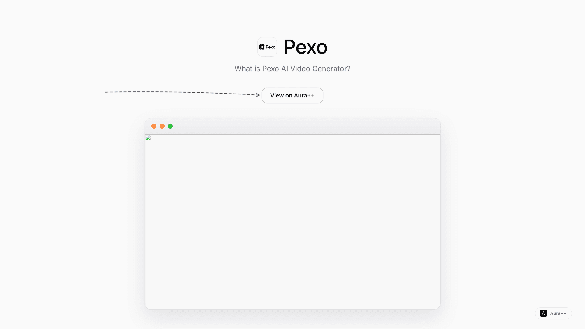 Pexo launch story featured image on Aura++