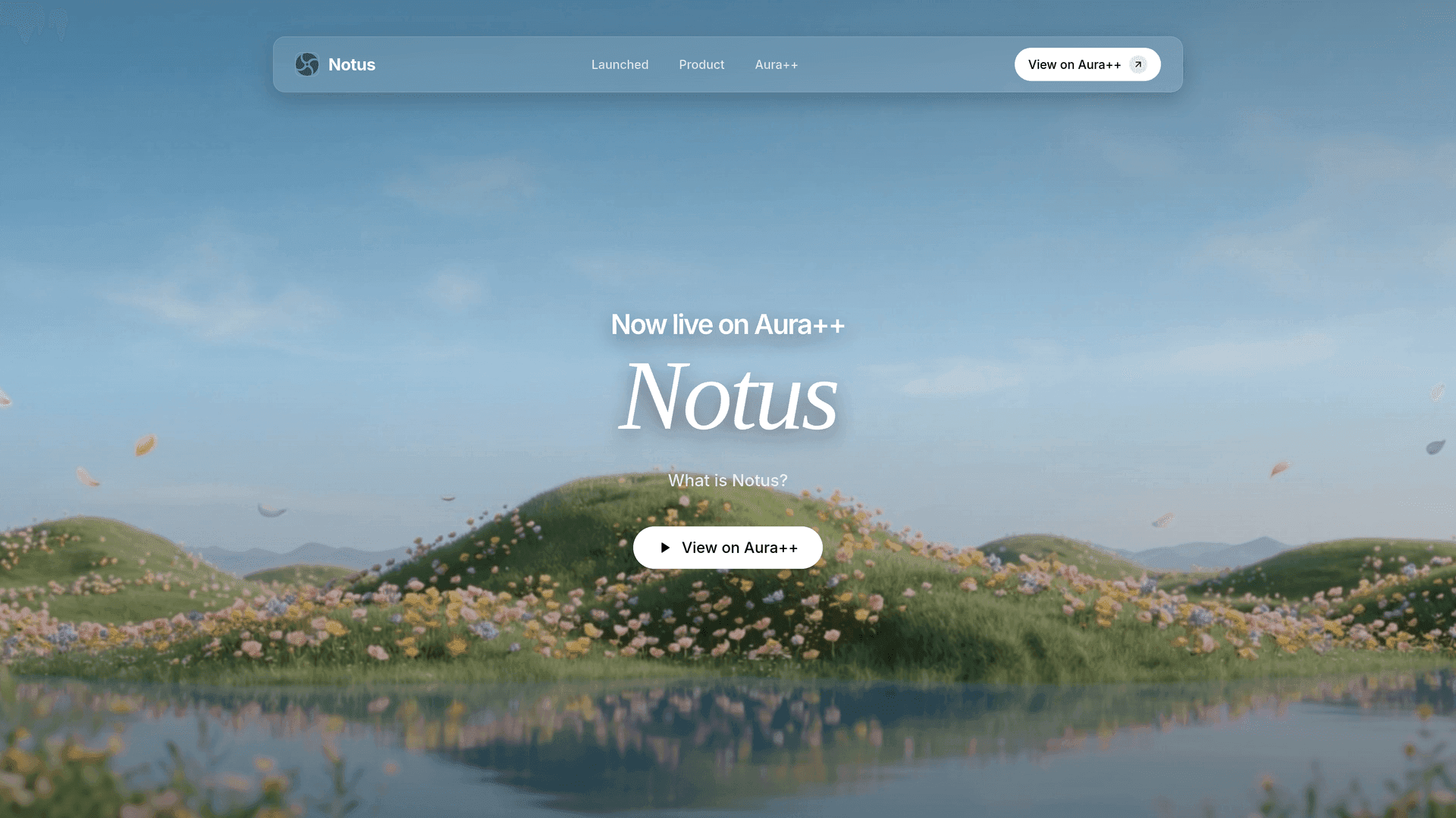 Notus launch story featured image on Aura++