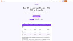 LocalEdge Google-Verified GBP Affiliate Program startup logo on Aura++