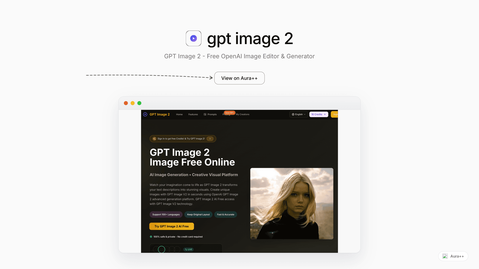 gpt image 2 launch story featured image on Aura++