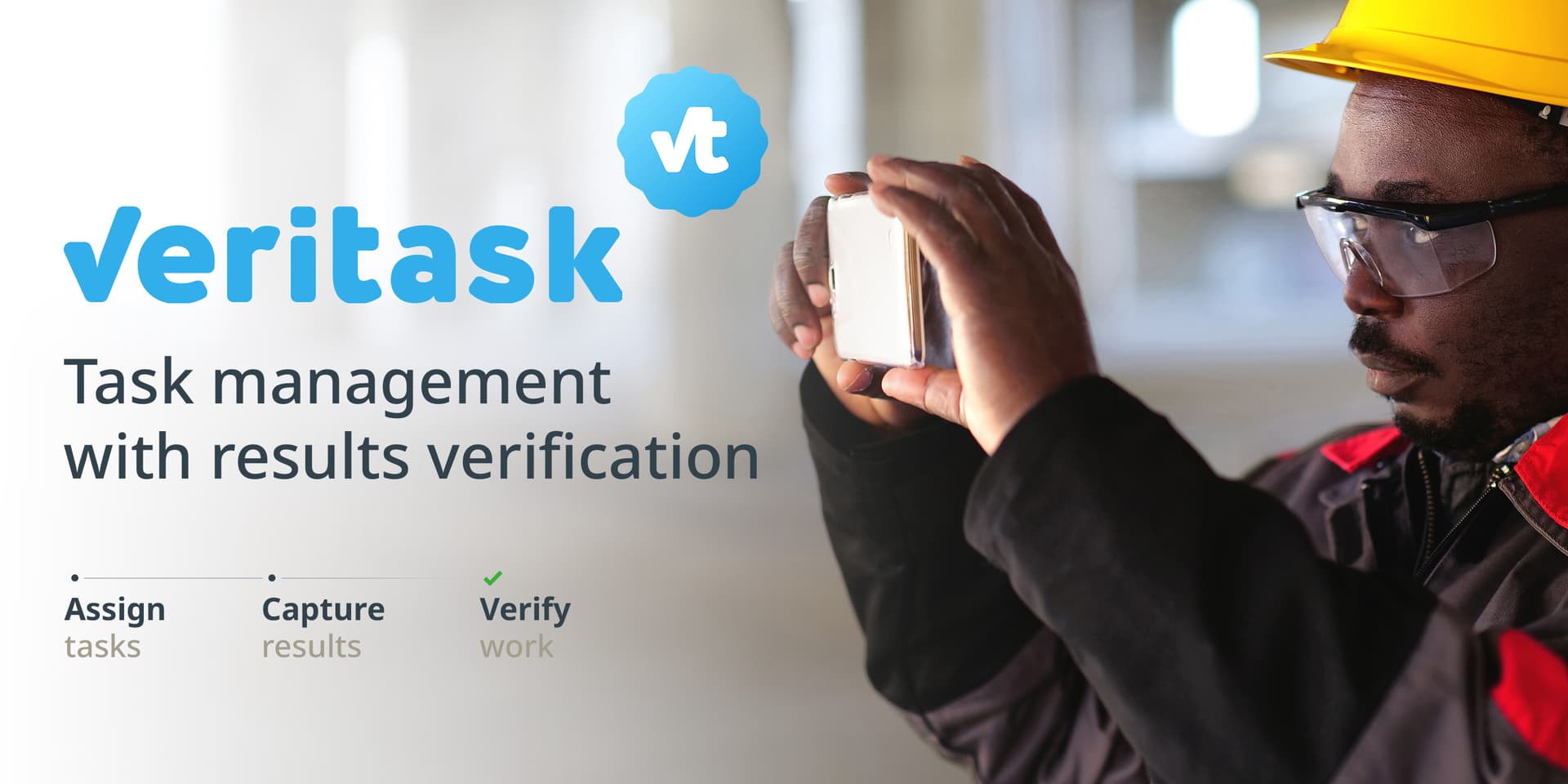 Veritask product preview for startup listing on Aura++