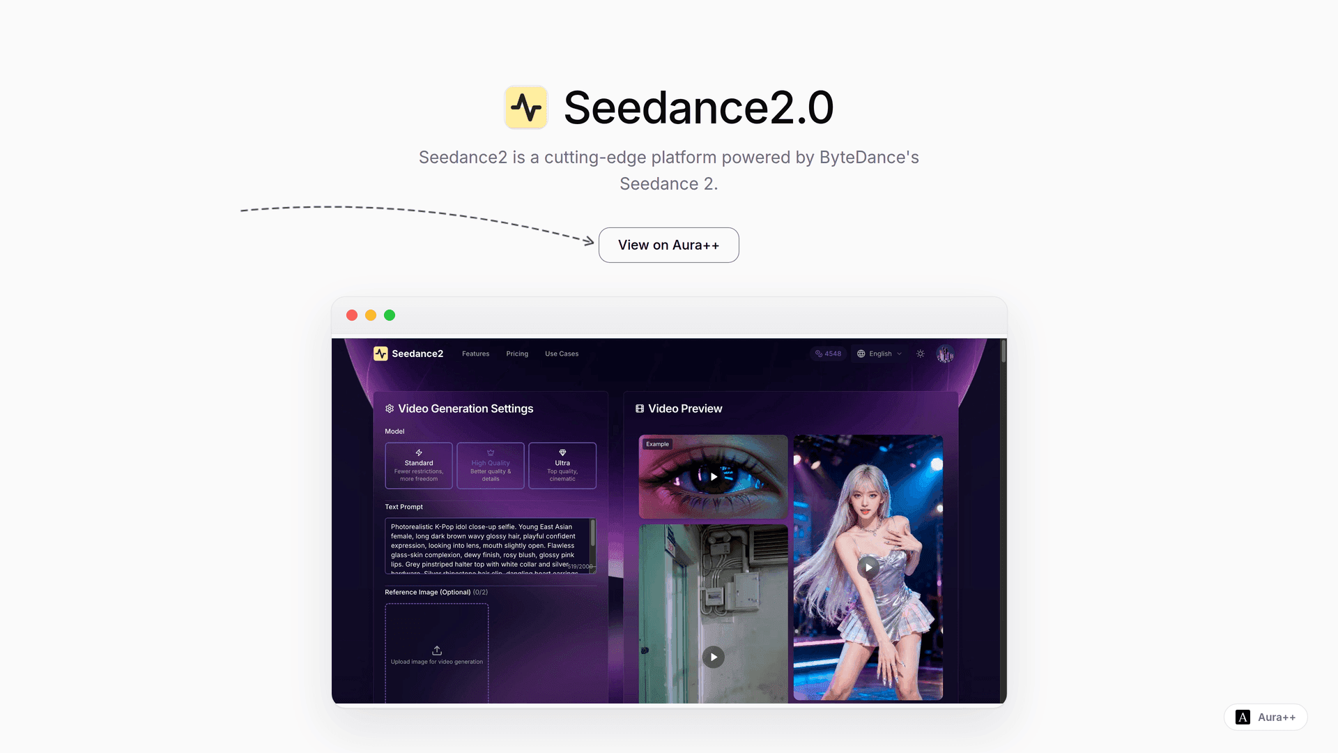Seedance2.0 launch story featured image on Aura++