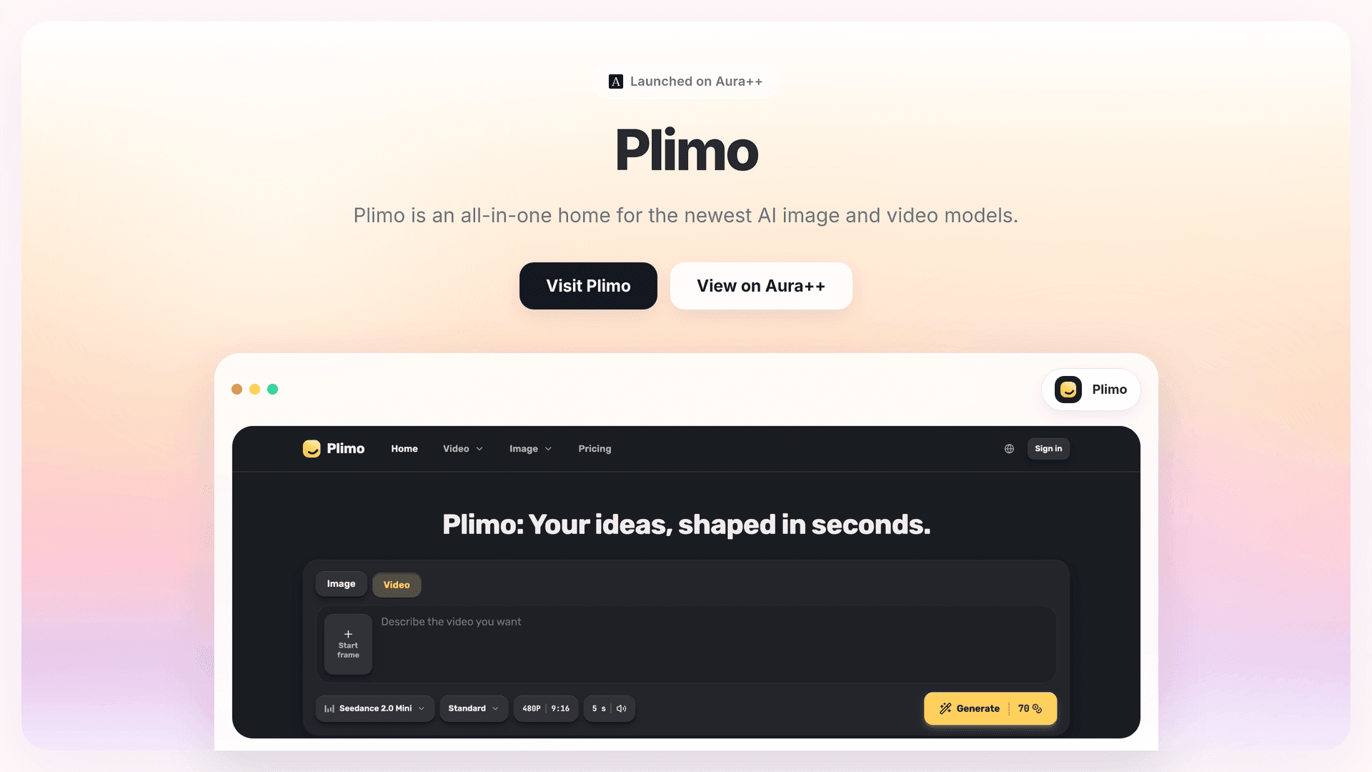 Simplify AI Image Creation with Plimo's Trendy Templates