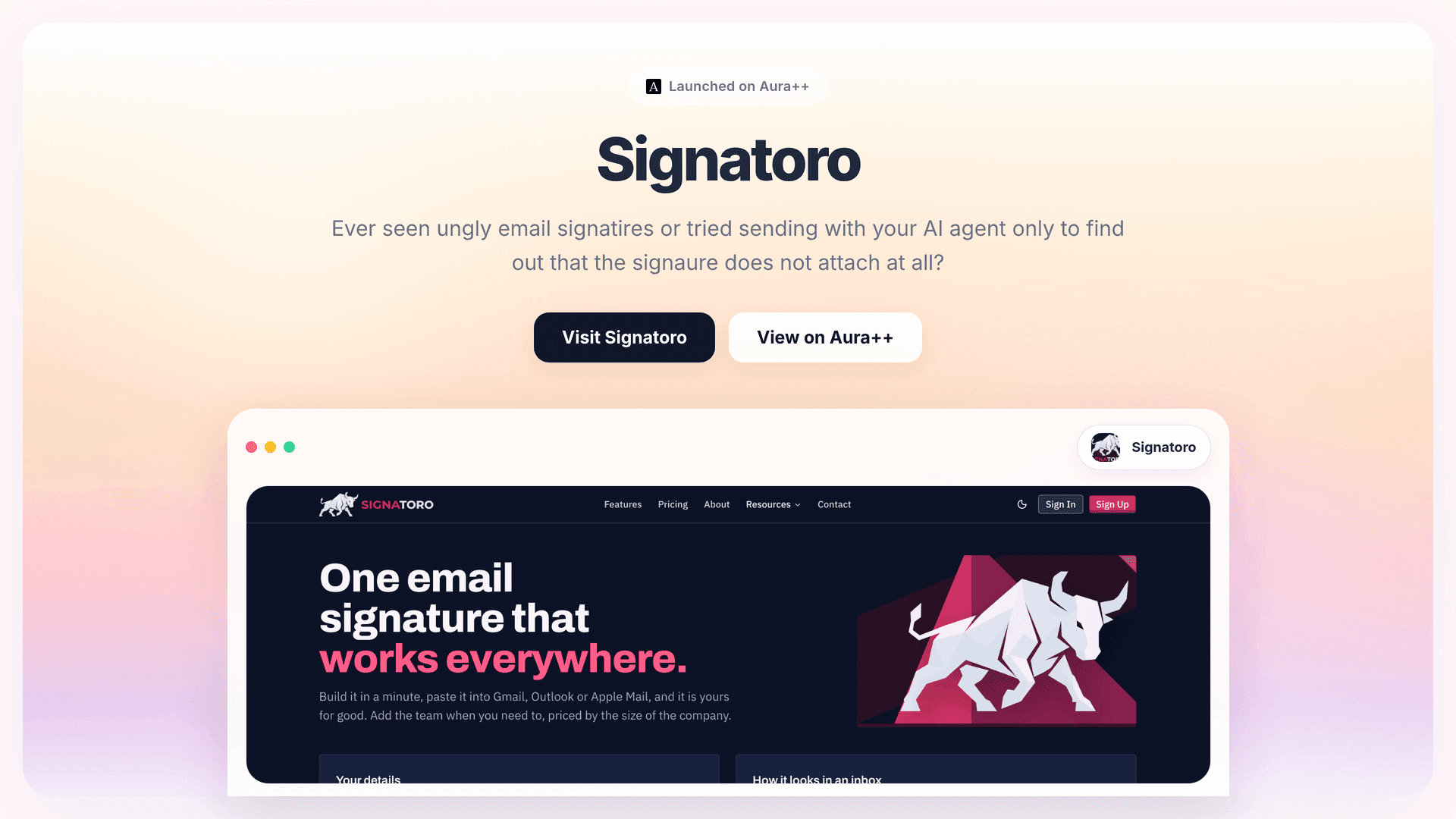 Streamline Email Signatures with Signatoro's API Solution