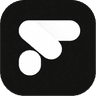 F startup logo
