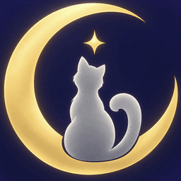 Nyan Parlor startup logo on Aura++
