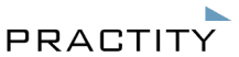 Practity startup logo on Aura++