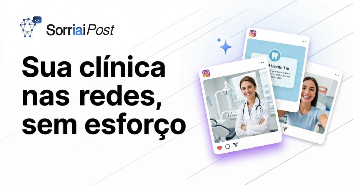 Sorriai Post - Dental social media on autopilot product preview for startup listing on Aura++