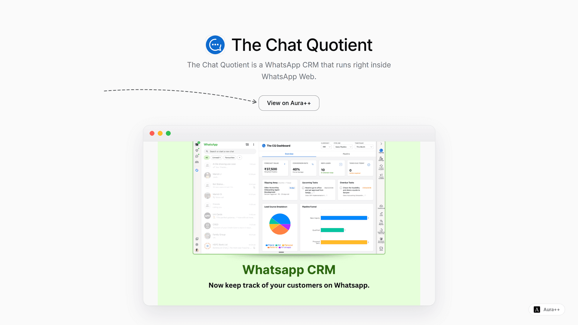 Streamline Sales Chats: How The Chat Quotient Enhances CRM